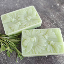 Load image into Gallery viewer, Rosemary & Sage Soap - Honey & Olive Oil with Mango, Shea and Cocoa Butters