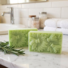 Load image into Gallery viewer, Rosemary, Sage & Eucalyptus Soap - Honey & Olive Oil with Mango, Shea and Cocoa Butters