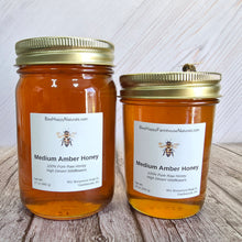Load image into Gallery viewer, MEDIUM AMBER - 100% Pure Natural Honey - Local Desert Wild Flower (including Rabbit Brush)