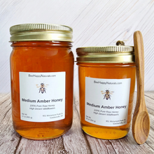 Load image into Gallery viewer, MEDIUM AMBER - 100% Pure Natural Honey - Local Desert Wild Flower (including Rabbit Brush)