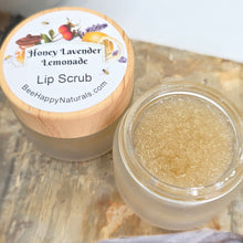 Load image into Gallery viewer, Honey Lavender Lemonade Lip Scrub