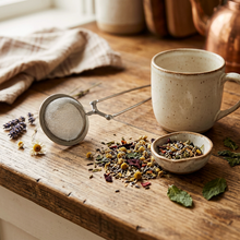 Load image into Gallery viewer, Stainless Steel Fine Mesh Tea Strainer