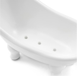 Load image into Gallery viewer, Vintage Ceramic Bath Tub Soap Dish