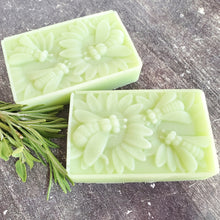 Load image into Gallery viewer, Rosemary &amp; Sage Soap - Honey &amp; Olive Oil with Mango, Shea and Cocoa Butters
