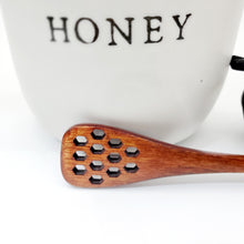 Load image into Gallery viewer, Natural Wood Honey Dipper &amp; Spoon
