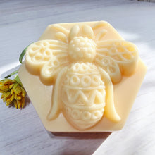 Load image into Gallery viewer, Bee Happy Signature Soap - Honey &amp; Butter Soap - Sweet Citrus Scent
