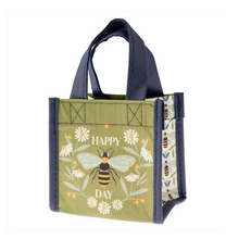 Load image into Gallery viewer, Happy Bee Day Recycled Tiny Gift Bag
