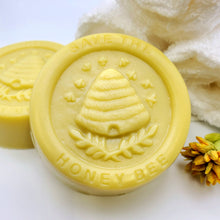 Load image into Gallery viewer, Save the Honey Bee - Honey Butter Soap - Fresh Lemon Aroma
